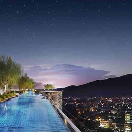 Astra Sky River无边泳池奢华温馨97㎡大三卧山景套房 Chiang Mai Eksteriør billede